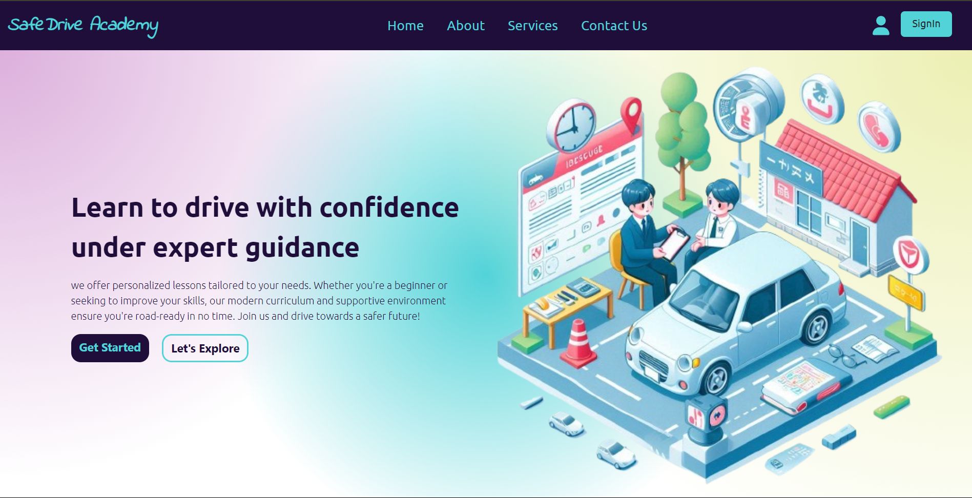 Sara Learners project screenshot