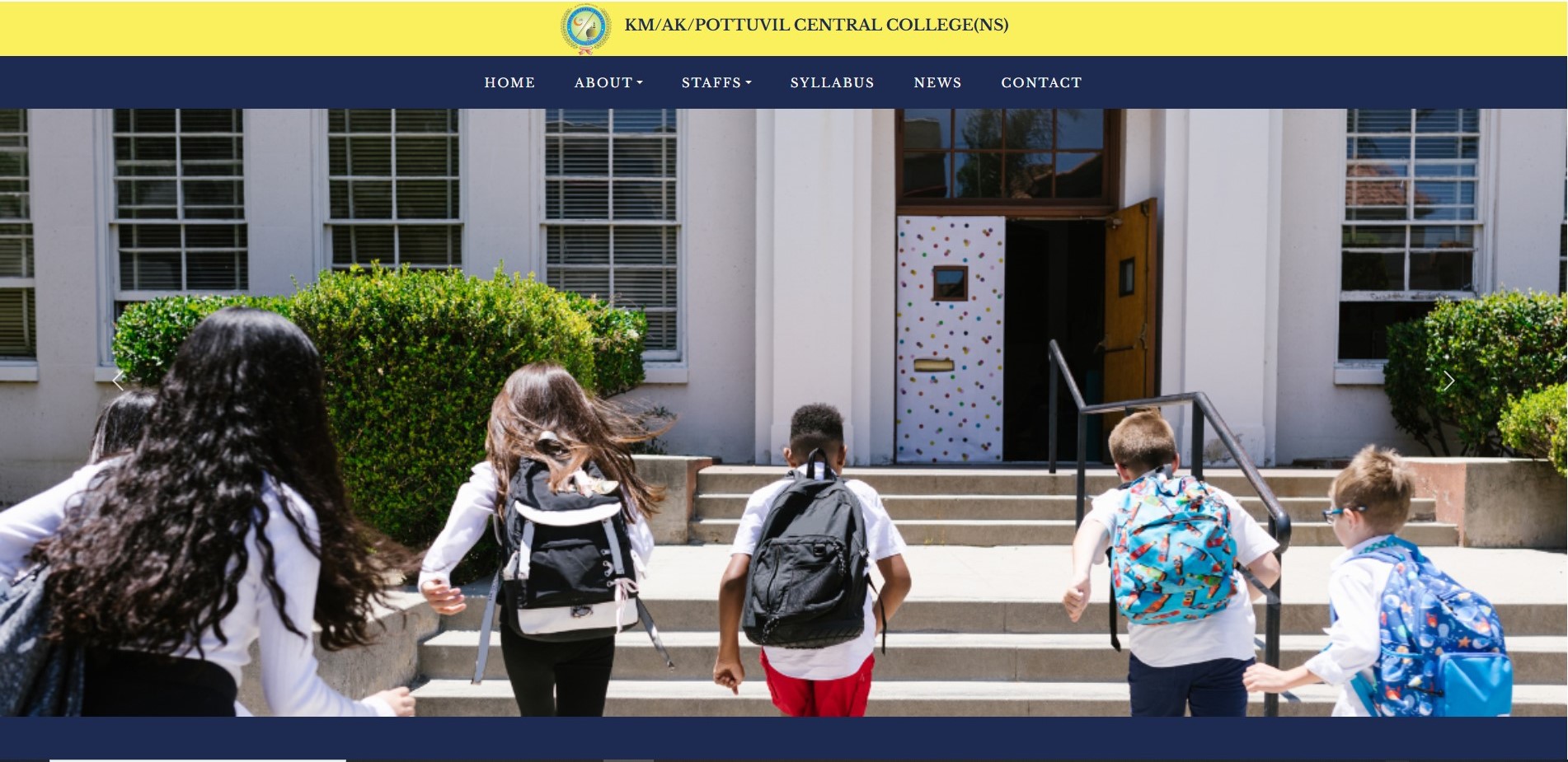 E-learning project screenshot